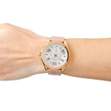 Buy Shop Fossil Cecile White Dial Beige Leather Strap Watch for Women - AM4532 USA Online