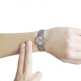 Buy Shop Michael Kors Darci Silver Dial Two Tone Steel Strap Watch for Women - MK3298 USA Online