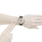 Buy Shop Emporio Armani Classic Chronograph Cream Dial Brown Leather Strap Watch For Men - AR1878 USA Online
