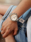 Buy Shop Michael Kors Parker Silver Dial Silver Steel Strap Watch for Women - MK5353 USA Online