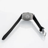 Buy Shop Emporio Armani Epsilon Quartz Black Dial Black Leather Strap Watch For Men - AR2490 USA Online