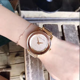 Buy Shop Michael Kors Kinley Rose Gold Dial Rose Gold Steel Strap Watch for Women - MK6210 USA Online