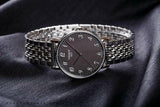 Buy Shop Tissot T Classic Everytime Quartz Black Dial Silver Steel Strap Watch for Men - T109.410.11.072.00 USA Online