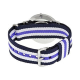 Buy Shop Daniel Wellington Classic Trinity White Dial Three Tone Nylon Strap Watch For Women - 0609DW USA Online