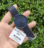 Coach Charles Blue Dial Blue Mesh Bracelet Watch for Men - 14602146