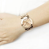 Buy Shop Marc Jacobs Amy Dexter Rose Gold Dial Rose Gold Steel Strap Watch for Women - MBM3216 USA Online