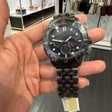 Buy Shop Michael Kors Cunningham Chronograph Black Dial Black Steel Strap Watch For Men - MK8965 USA Online