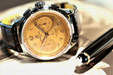 Buy Shop Breitling Premier B09 Chronograph 40 Beige Dial Brown Leather Strap Watch for Men - AB0930F51H1P1 USA Online