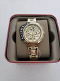 Buy Shop Fossil Rye Automatic Skeleton Gold Dial Gold Steel Strap Watch for Women - BQ3755 USA Online