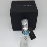 Buy Shop Marc Jacobs Amy Blue Dial Silver Steel Strap Watch for Women - MBM3274 USA Online