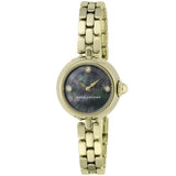 Buy Shop Marc Jacobs Courtney Mother of Pearl Black Dial Gold Steel Strap Watch for Women - MJ3460 USA Online