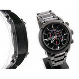 Buy Shop Burberry Sport Chronograph Black Dial Black Steel Strap Watch for Men - BU7703 USA Online