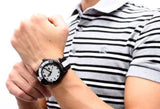 Buy Shop Gucci G Timeless XL White Dial Two Tone NATO Strap Watch For Men - YA126243 USA Online