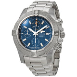Buy Shop Breitling Avenger Chronograph 45mm Blue Dial Silver Steel Strap Watch for Men - A13317101C1A1 USA Online