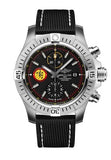 Buy Shop Breitling Avenger Chronograph 45mm Swiss Air Force Team Black Dial Black Nylon Strap Watch for Men - A133171A1B1X1 USA Online