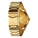 Nixon Sentry Gold Dial Gold Steel Strap Watch for Men - A356-502