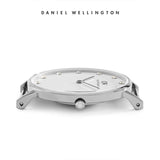 Buy Shop Daniel Wellington Classy Glasgow White Dial Two Tone Nylon Strap Watch For Women - DW00100082 USA Online