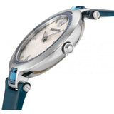 Buy Shop Versace Olympo Gleam White Dial Green Leather Strap Watch for Women - VAN020016 USA Online