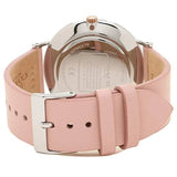 Buy Shop Coach Perry Mother of Pearl Pink Dial Pink Leather Strap Watch for Women - 14503244 USA Online