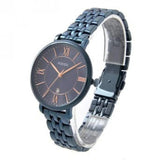 Buy Shop Fossil Jacqueline Blue Dial Blue Steel Strap Watch for Women - ES4094 USA Online