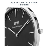 Buy Shop Daniel Wellington Classic Bristol Black Dial Brown Leather Strap Watch For Men - DW00100143 USA Online