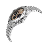 Buy Shop Breitling Chronomat B01 42 Brown Dial Silver Steel Strap Watch for Men - AB0134101K1A1 USA Online