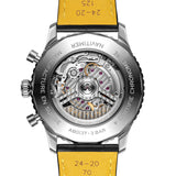 Buy Shop Breitling Navitimer B01 Chronograph 46 Green Dial Black Leather Strap Watch for Men - AB0137241L1P1 USA Online