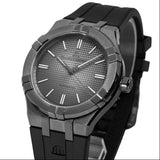 Maurice Lacroix Aikon Automatic Gunmetal Dial Black Rubber Strap Watch For Men - AI6008-PVB00-330-2