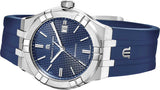 Maurice Lacroix Aikon Automatic Date Blue Dial Blue Silicone Strap Watch For Men - AI6008-SS000-430-4