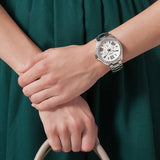Buy Shop Fossil Cecile Chronograph Silver Dial Silver Steel Strap Watch for Women - AM4481 USA Online