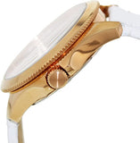Buy Shop Fossil Cecile White Dial White Leather Strap Watch for Women - AM4486 USA Online