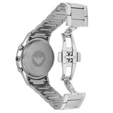 Buy Shop Emporio Armani Classic Chronograph Black Dial Silver Steel Strap Watch For Men - AR2434 USA Online