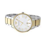 Buy Shop Emporio Armani Renato Silver Dial Two Tone Steel Strap Watch For Men - AR2449 USA Online