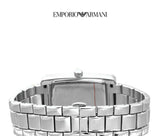 Buy Shop Emporio Armani Classic White Dial Silver Steel Strap Watch For Men - AR0145 USA Online