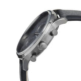 Buy Shop Emporio Armani Classic Grey Dial Grey Leather Strap Watch For Men - AR0388 USA Online