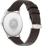 Buy Shop Emporio Armani Luigi Analog Bronze Dial Brown Leather Strap Watch For Men - AR11096 USA Online