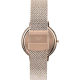 Buy Shop Emporio Armani Kappa Pink Dial Pink Mesh Bracelet Watch For Women - AR11129 USA Online