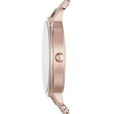 Buy Shop Emporio Armani Kappa Pink Dial Pink Mesh Bracelet Watch For Women - AR11129 USA Online