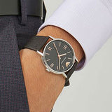 Buy Shop Emporio Armani Kappa Quartz Black Dial Brown Leather Strap Watch For Men - AR11153 USA Online