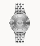 Buy Shop Emporio Armani Classic Quartz Black Dial Silver Steel Strap Watch For Men - AR11161 USA Online