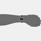 Buy Shop Emporio Armani Renato Analog Blue Dial Blue Leather Strap Watch For Men - AR11188 USA Online
