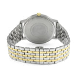 Buy Shop Emporio Armani Kappa Quartz Black Dial Two Tone Mesh Bracelet Watch For Men - AR11228 USA Online