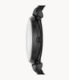 Buy Shop Emporio Armani Gianni T Bar All Black Diamond Dial Watch For Women - AR11245 USA Online