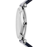 Buy Shop Emporio Armani Gianni T Bar Quartz Blue Dial Blue Leather Strap Watch For Men - AR11300 USA Online