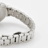 Buy Shop Emporio Armani Cleo Crystals Mother Of Pearl Dial Silver Steel Strap Watch For Women - AR11484 USA Online