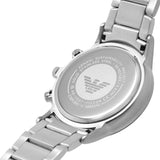 Buy Shop Emporio Armani Renato Chronograph Green Dial Silver Steel Strap Watch For Men - AR11507 USA Online