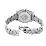Buy Shop Emporio Armani Federica Three-Hand Date Blue Dial Silver Steel Strap Watch For Women - AR11593 USA Online