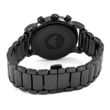 Buy Shop Emporio Armani Luigi Chronograph Black Dial Black Stainless Steel Watch For Men - AR1507 USA Online
