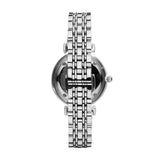 Emporio Armani T Bar Mother of Pearl Dial Steel Strap Watch For Women - AR1682