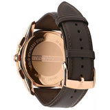 Buy Shop Emporio Armani Chronograph Brown Dial Brown Leather Strap Watch For Men - AR1701 USA Online